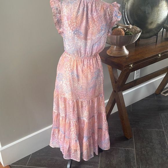 BB Dakota by Steve Madden Bae Next Door Midi Dress Size Medium 6 to 8 - Picture 3 of 16